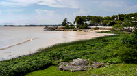 The coastal view at Colonia del Sacramento
