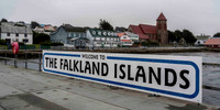 The Falkland Islands arrival jetty