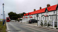Houses on the main road