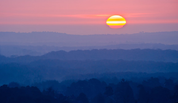 Misty Sunrise