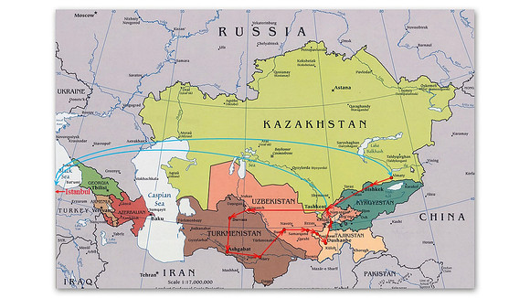 Map of the Region