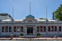 The old swimming baths frontage