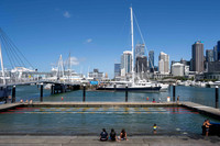 A natural water swimming Pool in the harbour