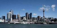 Central Auckland skyline