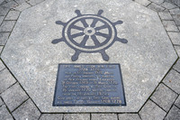 Commorative plaque in Picton Harbour