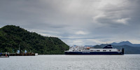 Inter-Island ferry arriving in Picton