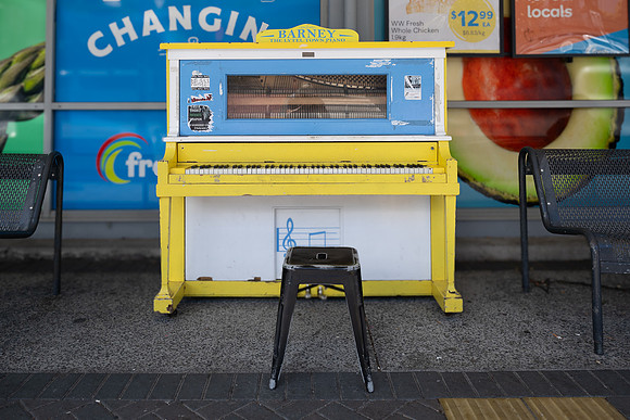 Pianola in Lyttelton