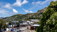 High vantage point of Lyttelton High Street