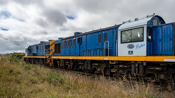 Taieri Gorge railway engine ('Peter')