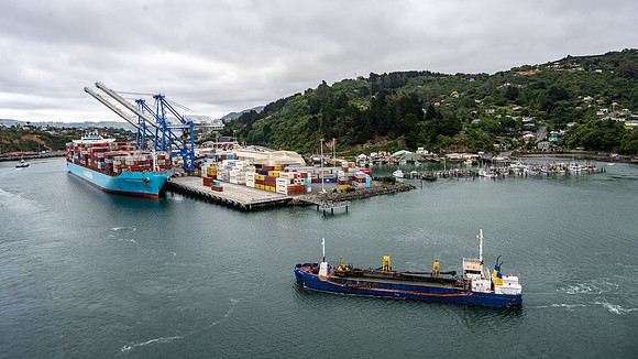 Leaving Port Chalmers