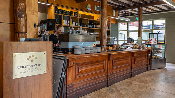 Coffee Shop in the Royal National Park