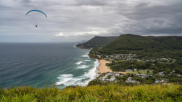 Hang Gliding from Bald Hill Lookout