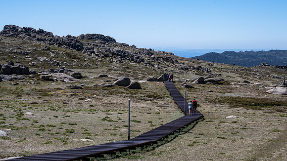 Return path to chairlift