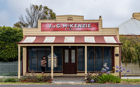Historic building at Port Albert