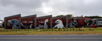 Chocolate Factory animal murals