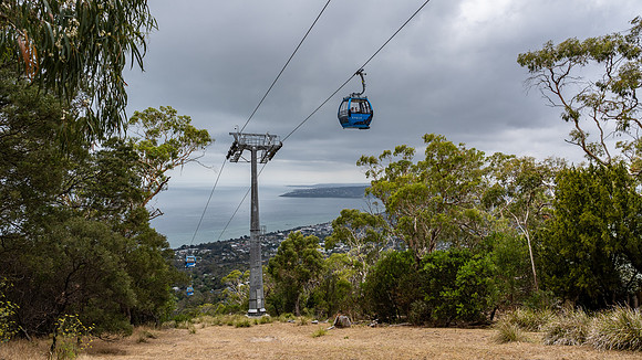 Arthur's Seat Gondola from lookout
