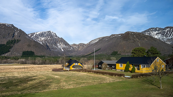 Along Route 64 from Molde
