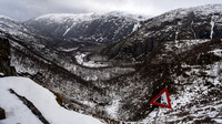 Looking back to the Ofotfjord