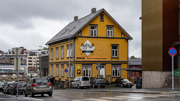 Traditional architecture in Narvik