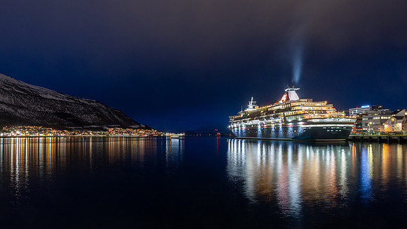 Tromsø port - blue hour