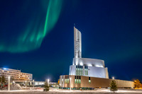 Alta Cathedral with Aurora