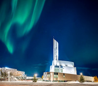 Alta Cathedral with Aurora