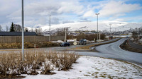 Road leaving Tromsø Island for Kvaløysletta