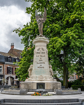 La Ville de Spa glorifie ses héros -war memorial