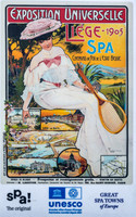 Spa poster 1905 - reproduction