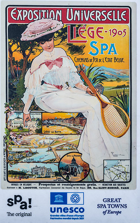 Spa poster 1905 - reproduction