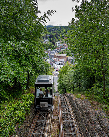 Funicular railway to Les Thermes de Spa