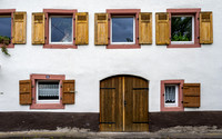 Riverside buildings dating from 1784, old Neckargemund