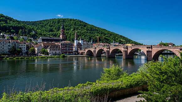 Heidelburg Old City and Alte Brücke