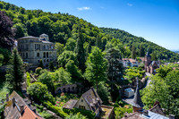 View of the road up to Heidelburg Castle