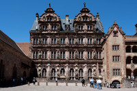 Facade of the Friedrich's Wing at Heidelburg Castle