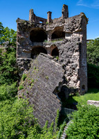 The Pulverturm (Powder Tower) ruin at Heidelburg Castle
