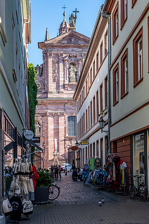 Jesuit Church in Heidelburg Old Town