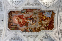 Ceiling painting in the Dom St. Kilian