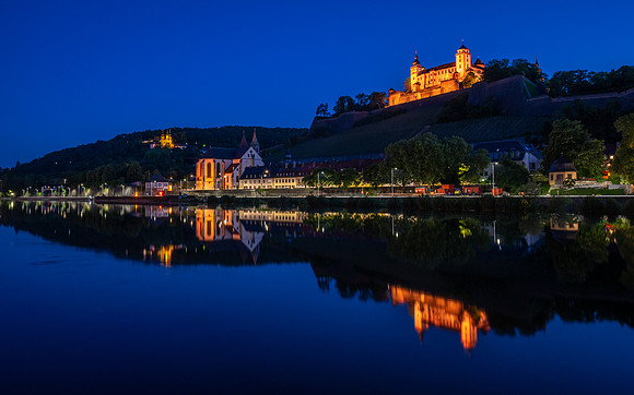 Würzburg Fortress - Blue hour