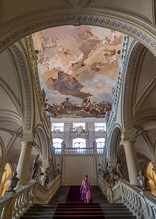 The Main Staircase in the Würzburg Residence