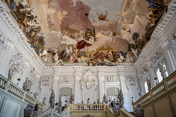Top of the Main Staircase in the Würzburg Residence