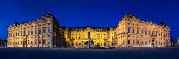 The Würzburg Residence - Blue hour