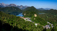 Village of Hohenschwangau from Neuschwanstein Castle