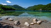 Alpsee (lake) in Hohenschwangau