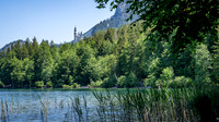 View of Neuschwanstein Castle from Alpsee