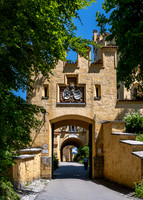Hohenschwangau Castle entrance gate