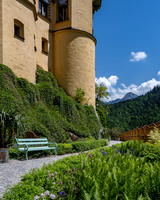 Hohenschwangau Castle ornamental garden