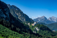 Neuschwanstein Castle from the Tegelbergbahn