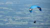 Paragliding from the Tegelbergbahn mountain station