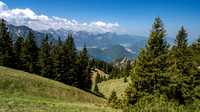 View towards Alpsee from Tegelbergbahn mountain station